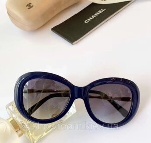 Женские солнцезащитные очки Ch (5429) blue Lux