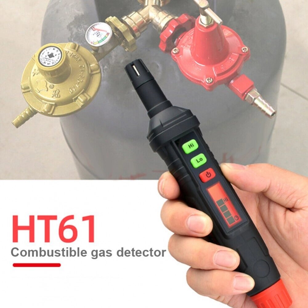Детектор витоків горючих газів HABOTEST HT61 (CH61, СН2C12, С6Н6, С2Н4О, C6H14, C4H10, C2Н2 та інші) від компанії ДСКТБ Інституту фізики НАНУ - фото 1
