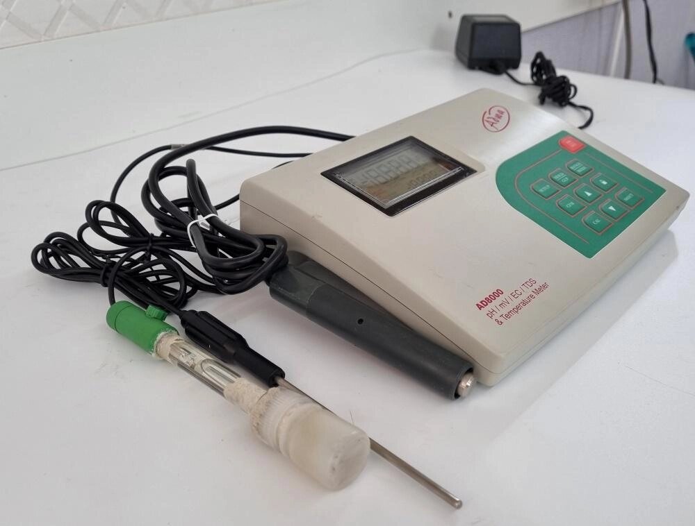 Лабораторний мультиметр pH/OВП/EC/TDS/Temp AD8000 ADWA від компанії ДСКТБ Інституту фізики НАНУ - фото 1