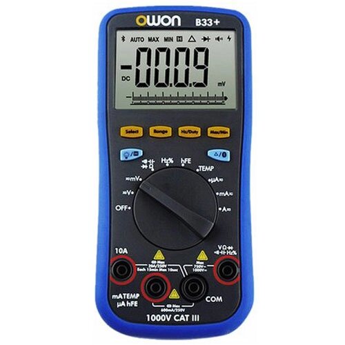 OWON B33+ мультиметр цифровий +Bluetooth, +Offline від компанії ДСКТБ Інституту фізики НАНУ - фото 1