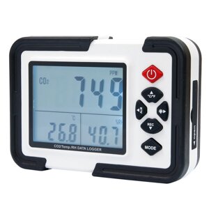 Детектор - сигналізатор CO2 - термогігрометр - логгер HT-2000