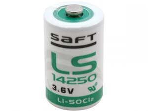 Літієва батарейка 1/2 AA SAFT LS 14250 STD (Франція)
