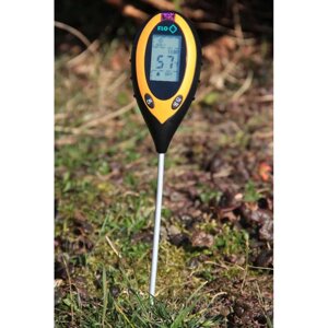 Професійний аналізатор ґрунту 4 в 1 FLO 89000 (РН, вологість, освітленість, температура). Польща