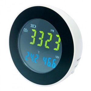 Детектор-даталоггер вуглекислого газу з термогігрометром Xintest "HT-501"