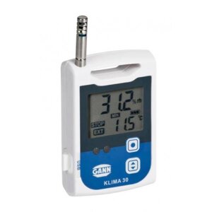 GANN Klima 30 точний реєстратор температури і вологості з підключенням виносних датчиків (Німеччина)
