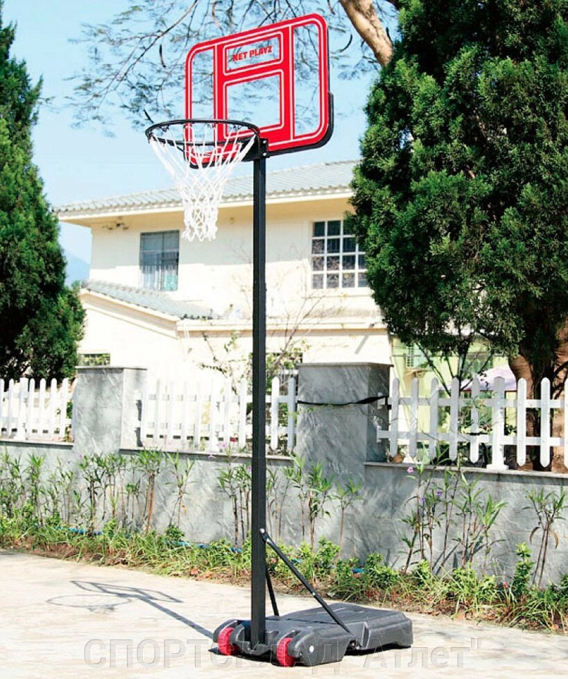 Баскетбольна мобільна пересувна стійка Net Playz від компанії СПОРТСКЛАД "Атлет" - фото 1