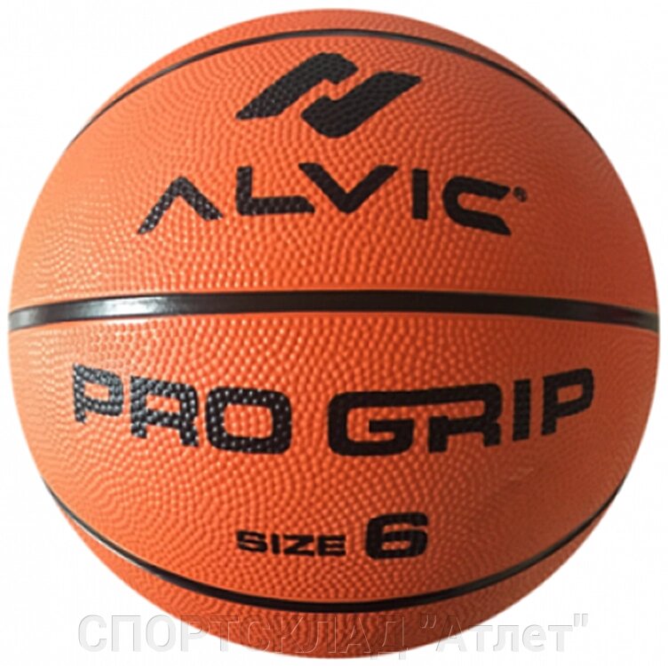 Баскетбольний м'яч Alvic Pro Grip 6 від компанії СПОРТСКЛАД "Атлет" - фото 1