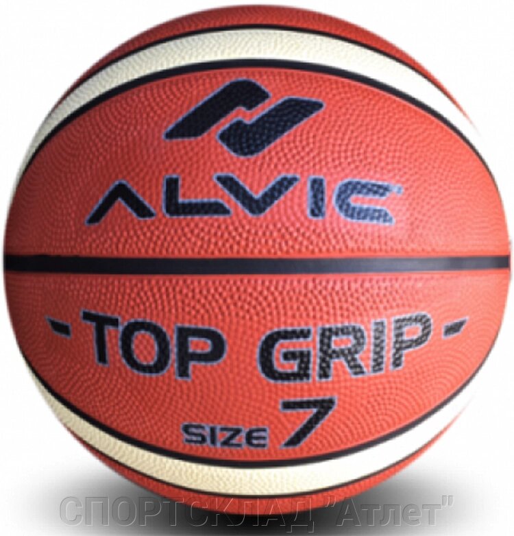 Баскетбольний м'яч Alvic Top Grip 7 (різнокольоровий) від компанії СПОРТСКЛАД "Атлет" - фото 1