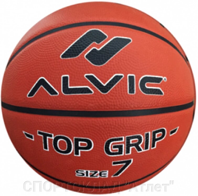 Баскетбольний м'яч Alvic Top Grip 7 від компанії СПОРТСКЛАД "Атлет" - фото 1