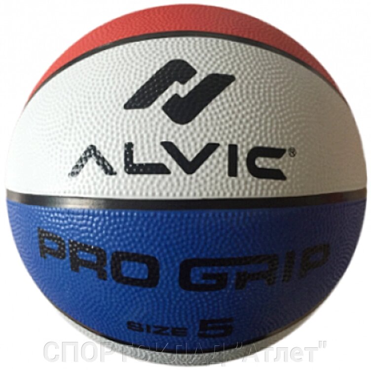 Баскетбольний м'яч Alvic Tricolor 5 від компанії СПОРТСКЛАД "Атлет" - фото 1