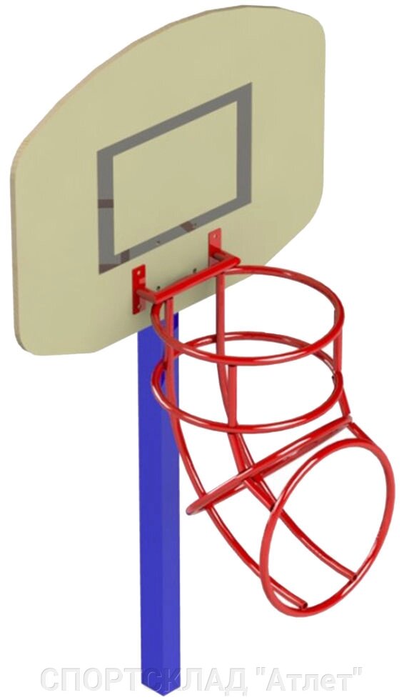 Баскетбольний щит для жетей з ОФВ від компанії СПОРТСКЛАД "Атлет" - фото 1