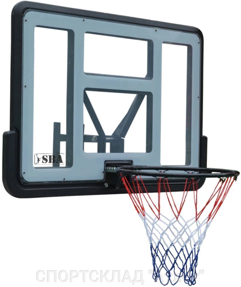 Баскетбольний щит SBA 110x75 см від компанії СПОРТСКЛАД "Атлет" - фото 1
