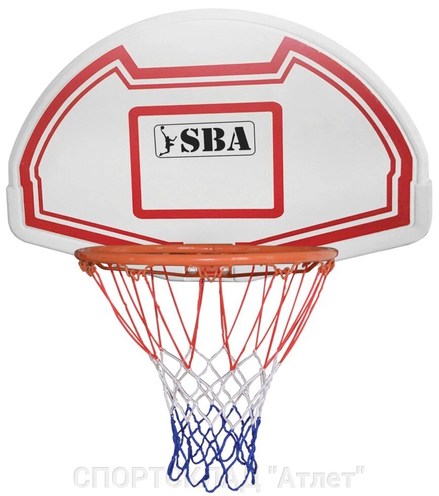 Баскетбольний щит SBA 90 * 60 см від компанії СПОРТСКЛАД "Атлет" - фото 1