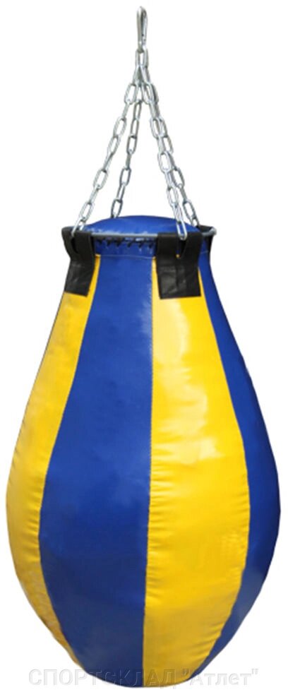 Боксерська каплевидная груша ПВХ 100см, 50 кг, Ø50см від компанії СПОРТСКЛАД "Атлет" - фото 1