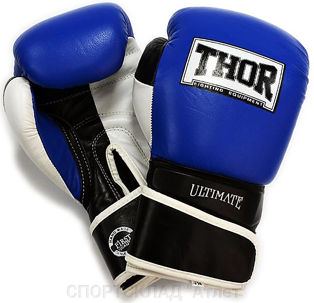 Боксерські рукавички 10, 12, 14, 16 oz Thor Ultimate (Pu) від компанії СПОРТСКЛАД "Атлет" - фото 1