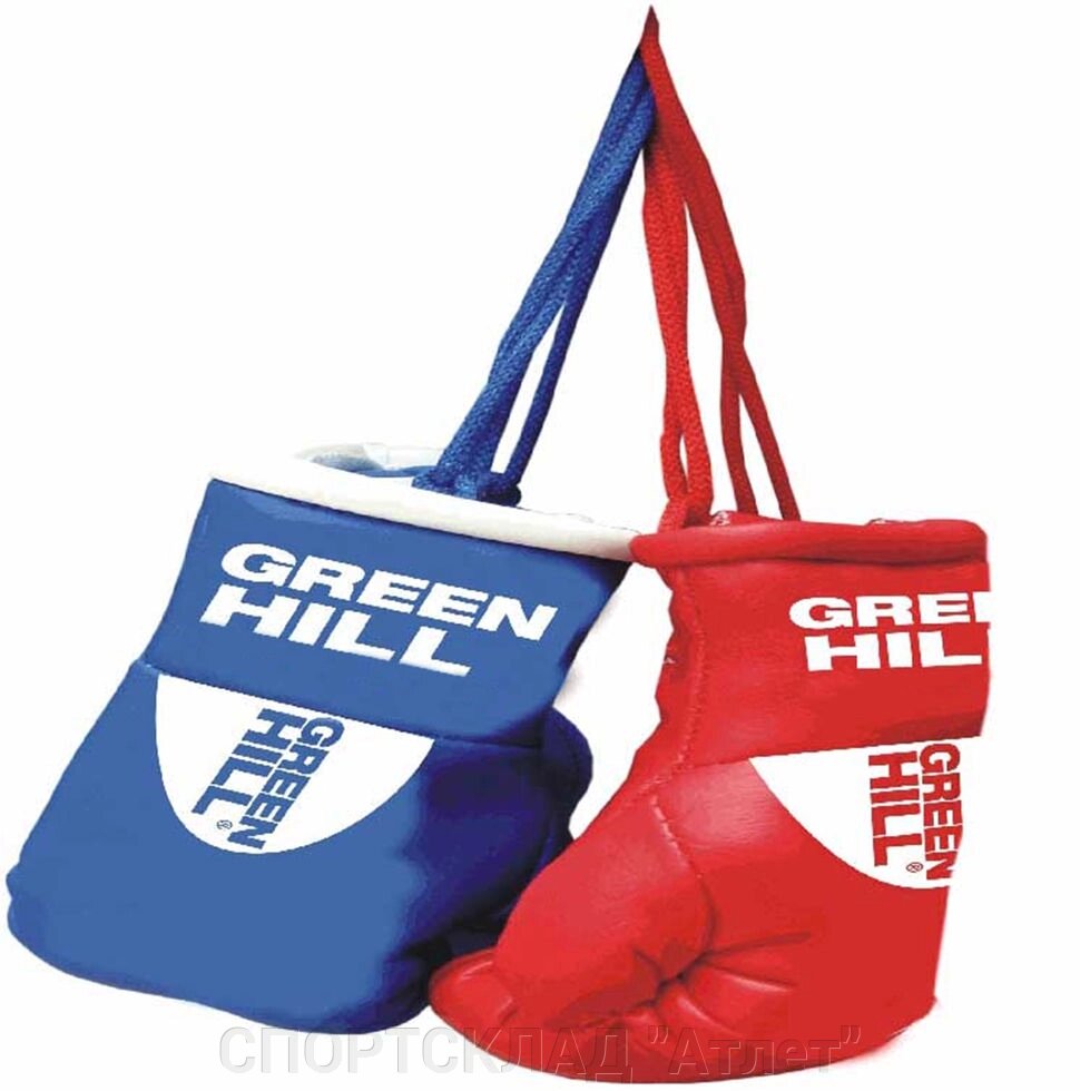 Боксерські рукавички для автографа Green Hill від компанії СПОРТСКЛАД "Атлет" - фото 1