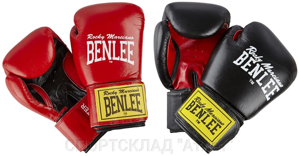 Боксерські рукавички FIGHTER 10, 12, 14 oz від компанії СПОРТСКЛАД "Атлет" - фото 1
