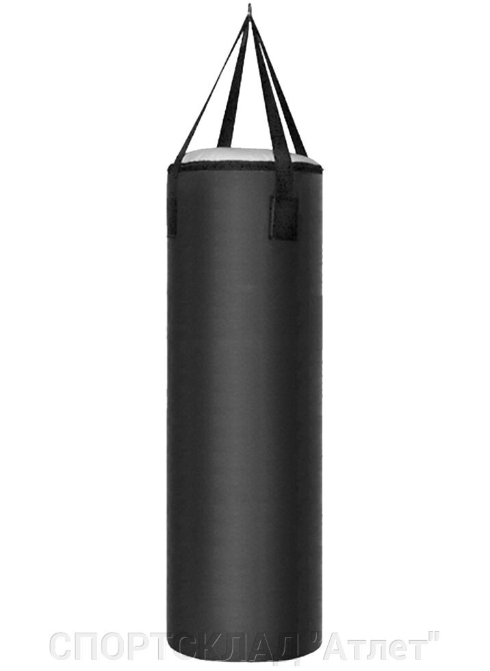 Боксерський мішок ПВХ, 110 см, 20-25 кг, Ø35 см ремені кріплення від компанії СПОРТСКЛАД "Атлет" - фото 1