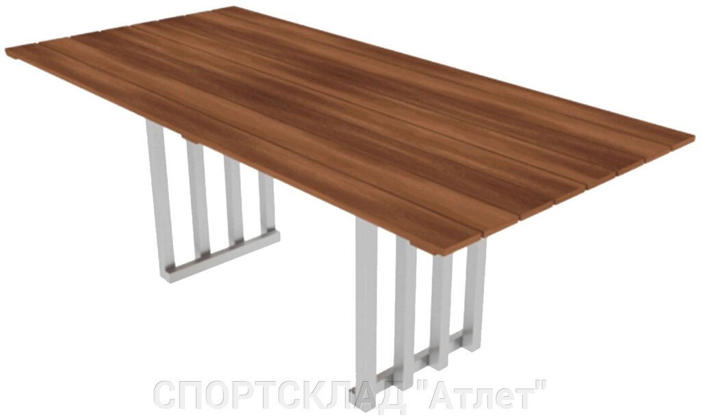 Дерев'яний стіл Мерсі (1,8 * 0,8 * 0,8 м) від компанії СПОРТСКЛАД "Атлет" - фото 1