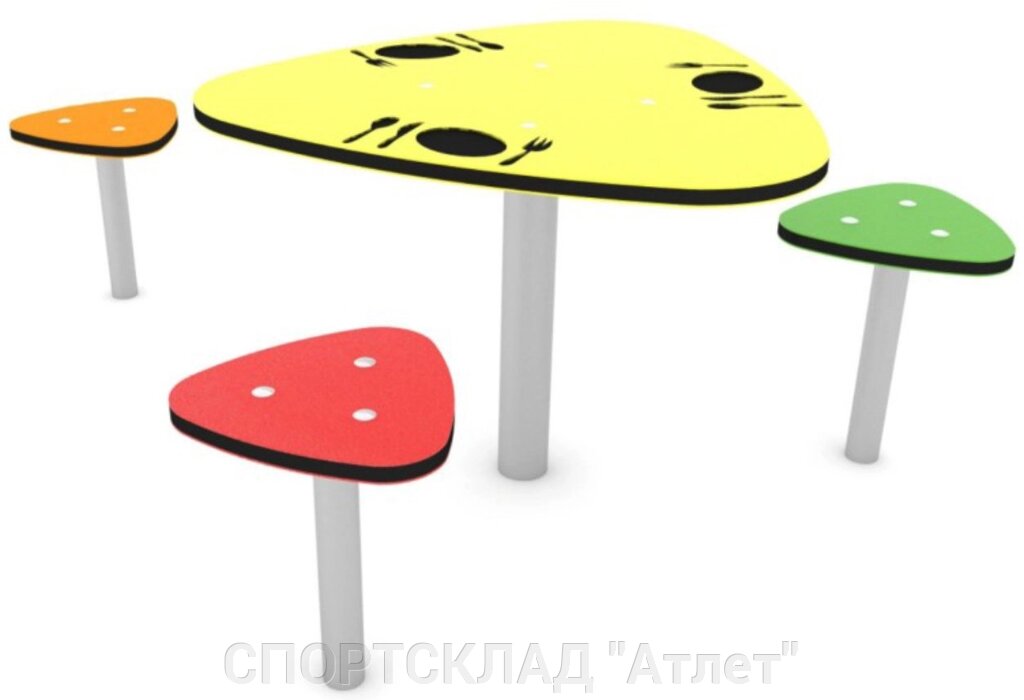 Дитячий столик hdpl (0,94 * 0,90 * 0,59) від компанії СПОРТСКЛАД "Атлет" - фото 1