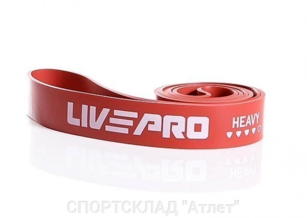 Еспандер для тренувань LivePro Super Band Heavy (22-57 кг) від компанії СПОРТСКЛАД "Атлет" - фото 1