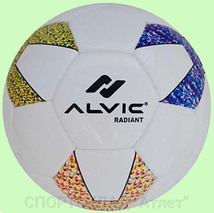Футбольний м'яч Alvic Radiant розмір 5 від компанії СПОРТСКЛАД "Атлет" - фото 1