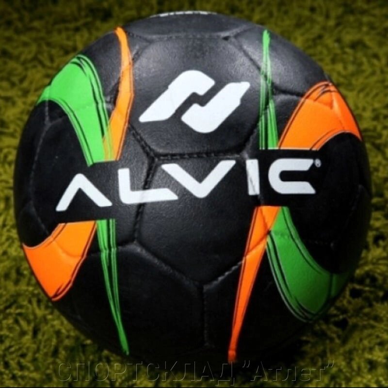 Футбольний м'яч Alvic Street Orange Green (р. 5) від компанії СПОРТСКЛАД "Атлет" - фото 1