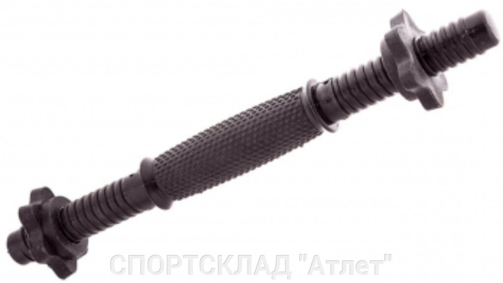 Гриф гантельний ABS 42 см, 25 мм від компанії СПОРТСКЛАД "Атлет" - фото 1