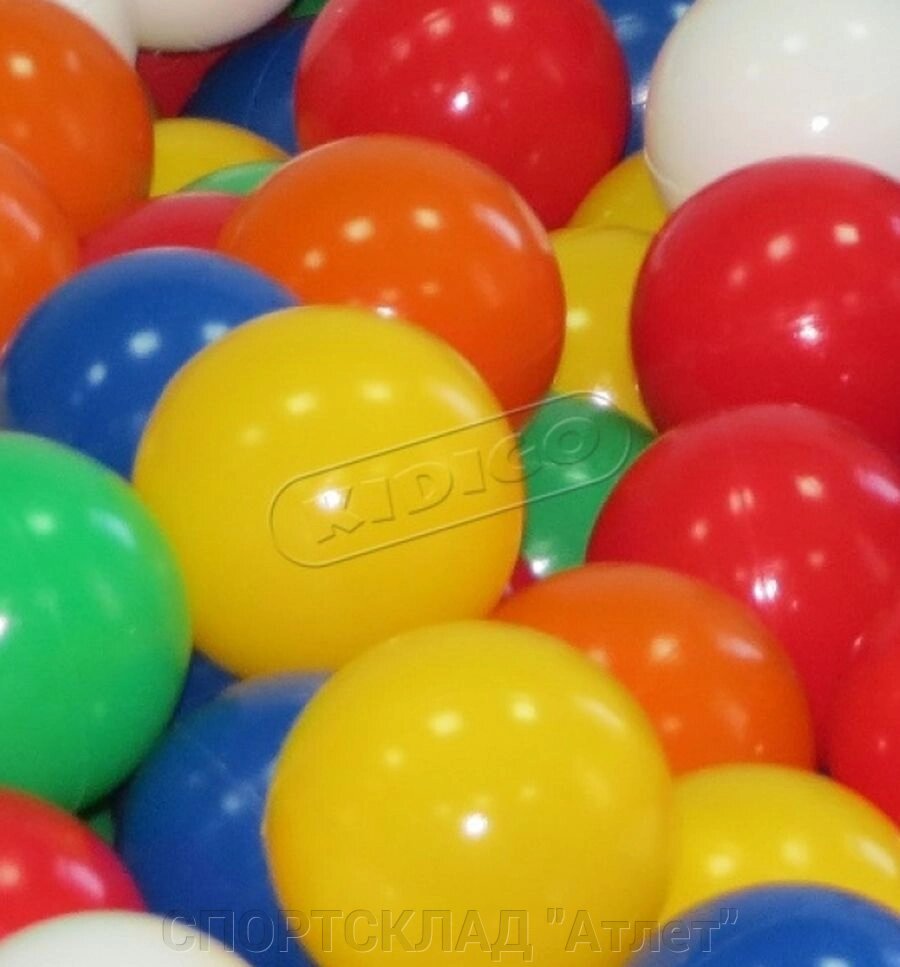 Кульки для сухих басейнів Ø 8см від компанії СПОРТСКЛАД "Атлет" - фото 1