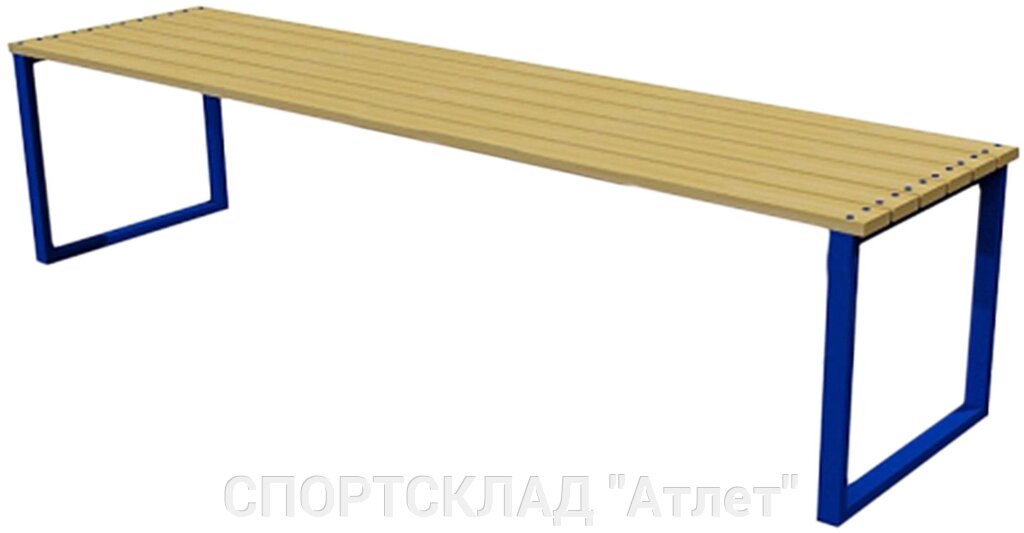 Лава Класик без перил (2,0 * 0,4 * 0,5 м) від компанії СПОРТСКЛАД "Атлет" - фото 1