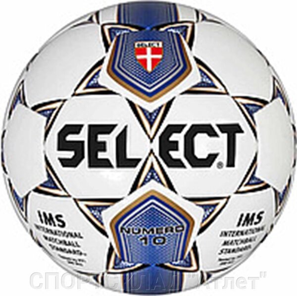 М'яч футбольний Numero 10 (IMS approved) від компанії СПОРТСКЛАД "Атлет" - фото 1