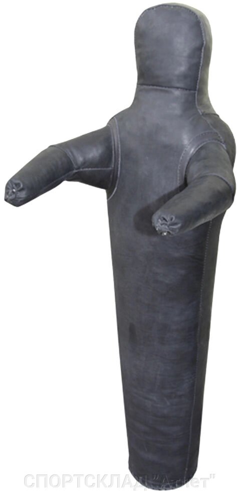 Манекен для боротьби без ніг Шкіра 130 см, 22 кг від компанії СПОРТСКЛАД "Атлет" - фото 1