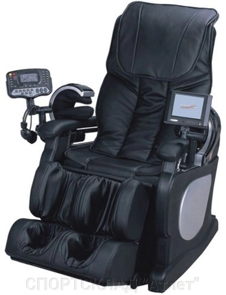 Масажне крісло з TV екраном і DVD HY-8096C від компанії СПОРТСКЛАД "Атлет" - фото 1
