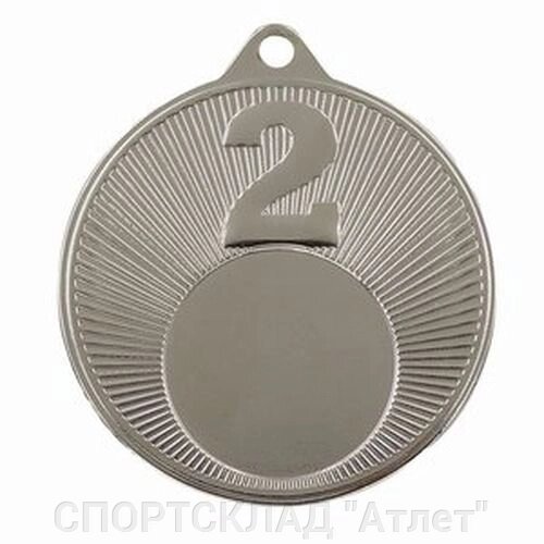 Медаль (02 срібло) Ø50 мм Д152 від компанії СПОРТСКЛАД "Атлет" - фото 1