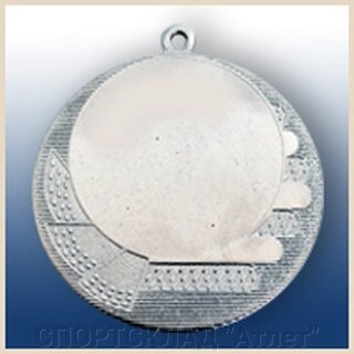 Медаль (02 срібло) Ø70 мм Д 122 від компанії СПОРТСКЛАД "Атлет" - фото 1