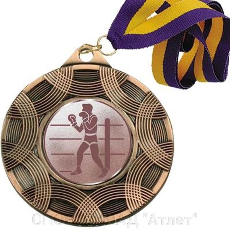 Медаль (03 бронза) зі стрічкою і жетоном від компанії СПОРТСКЛАД "Атлет" - фото 1