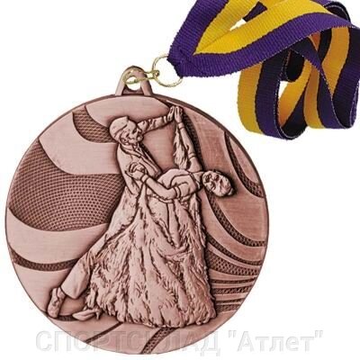 Медаль (03 бронза) зі стрічкою від компанії СПОРТСКЛАД "Атлет" - фото 1