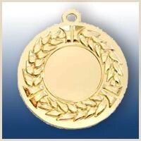 Медаль Ø 50 мм (01 золото) від компанії СПОРТСКЛАД "Атлет" - фото 1