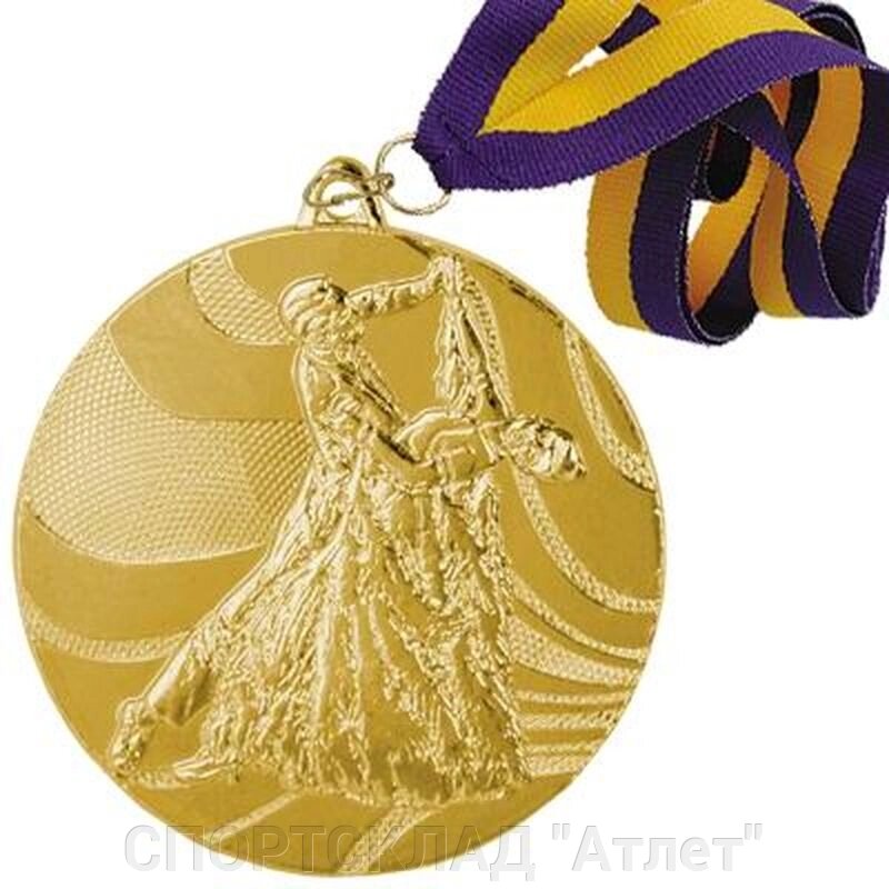 Медаль зі стрічкою (01 золото) від компанії СПОРТСКЛАД "Атлет" - фото 1