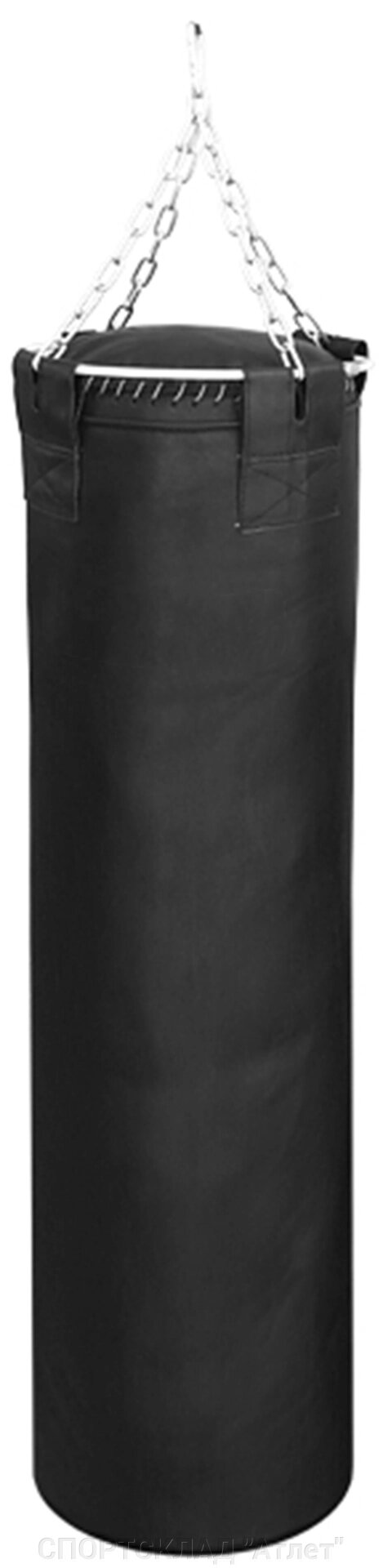 Мішок боксерський Кирза, Висота 130 ф35 см вага 50кг від компанії СПОРТСКЛАД "Атлет" - фото 1