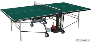 Тенісний стіл для приміщень Donic Indoor Roller 800 зелений