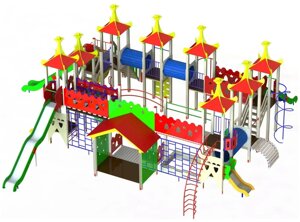 Ігровий комплекс "Бастіон друзів" (гірка 1,5 м)