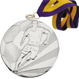 Медаль ФУТБОЛ 01 срібло
