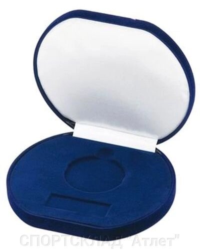 Коробка під медаль Ø50, 140х120х25 (синя) - опис