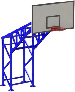 Стійка баскетбольна на 4 опорах