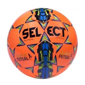 М'яч футзальний Futsal Attack, shiny orange