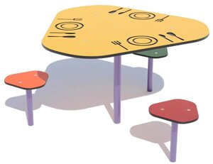 Дитячий стіл з лавочками "КОГНІТО-АЛЬЯНС" hdpl