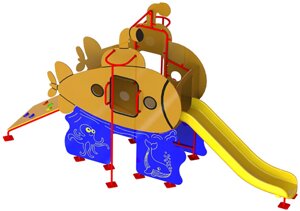 Ігровий комплекс Батискаф (гірка 1,2 м)