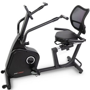 Горизонтальний велотренажер FitLogic B1902R