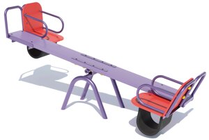 Інклюзивна гойдалка-балансир "Колесо дружби"